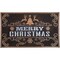 Northlight Copper and Silver Tree and Reindeer "Merry Christmas" Doormat 18" x 30"